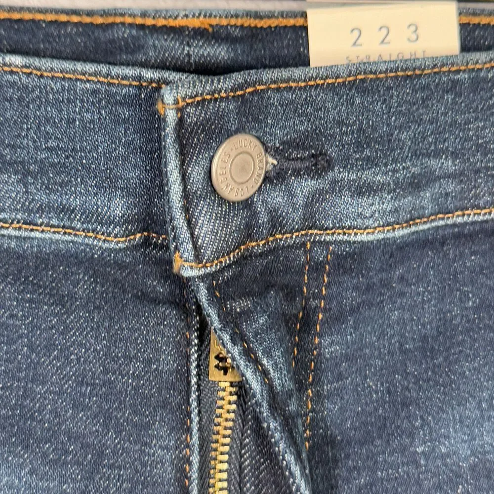 Lucky Brand Jeans‎ Mens 40x30 Blue Denim 223 Straight Stretch